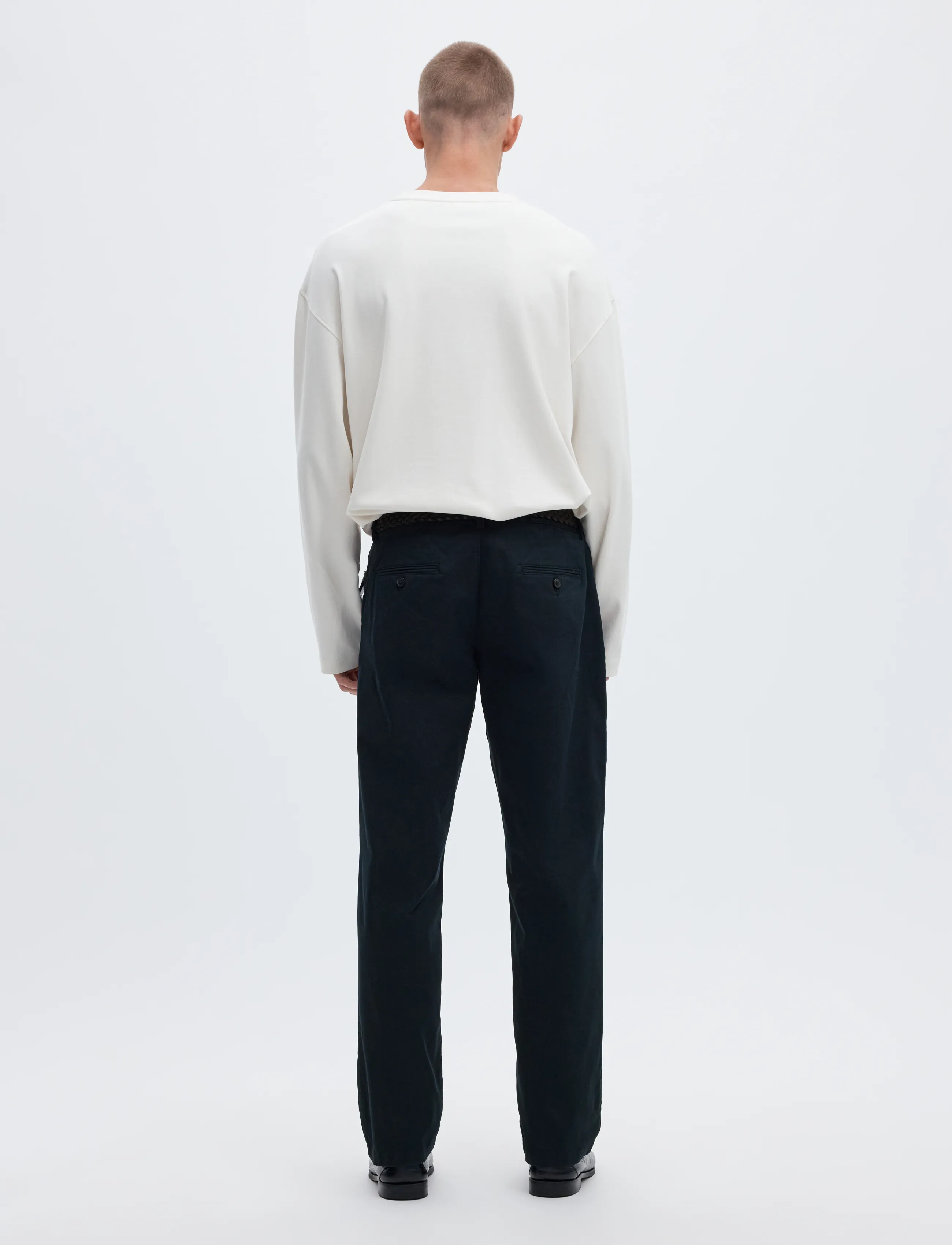 Selected - SLM196-STRAIGHT NEW MILES FLEX PANT NOOS - chinos - dark sapphire - 3