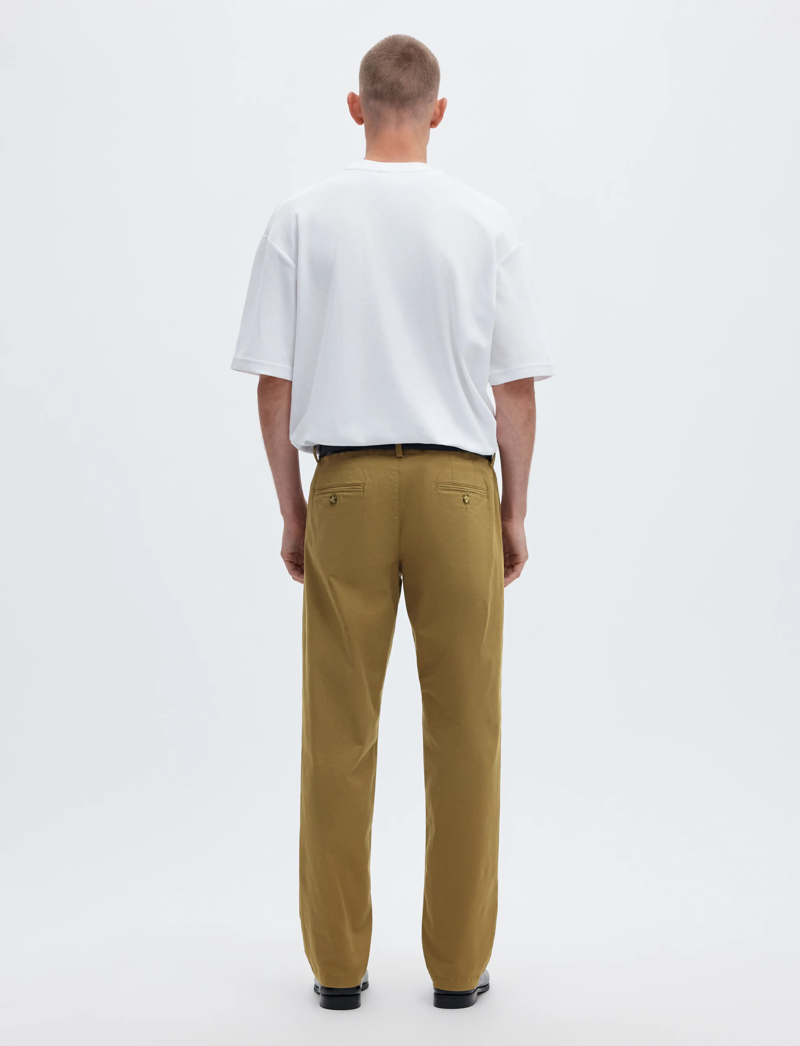 Selected - SLM196-STRAIGHT NEW MILES FLEX PANT NOOS - chino-püksid - ermine - 2