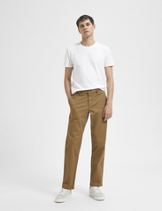Selected Homme - SLH196-STRAIGHT-NEW MILES FLEX PANT NOOS - chinos - ermine - 4