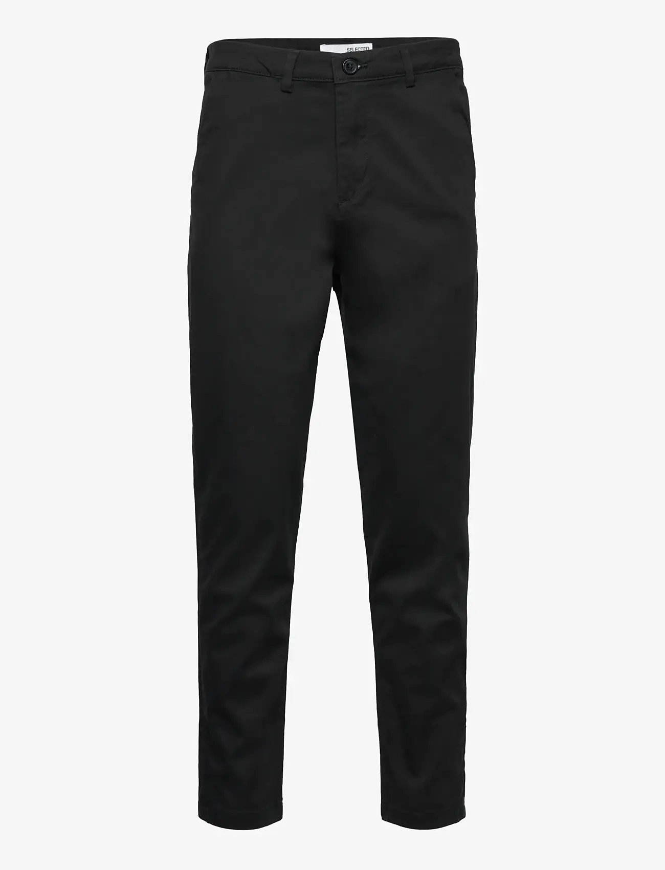 Selected - SLHSLIMTAPE-NEW MILES 172 FLEX PANTS W N - chinos - black - 0