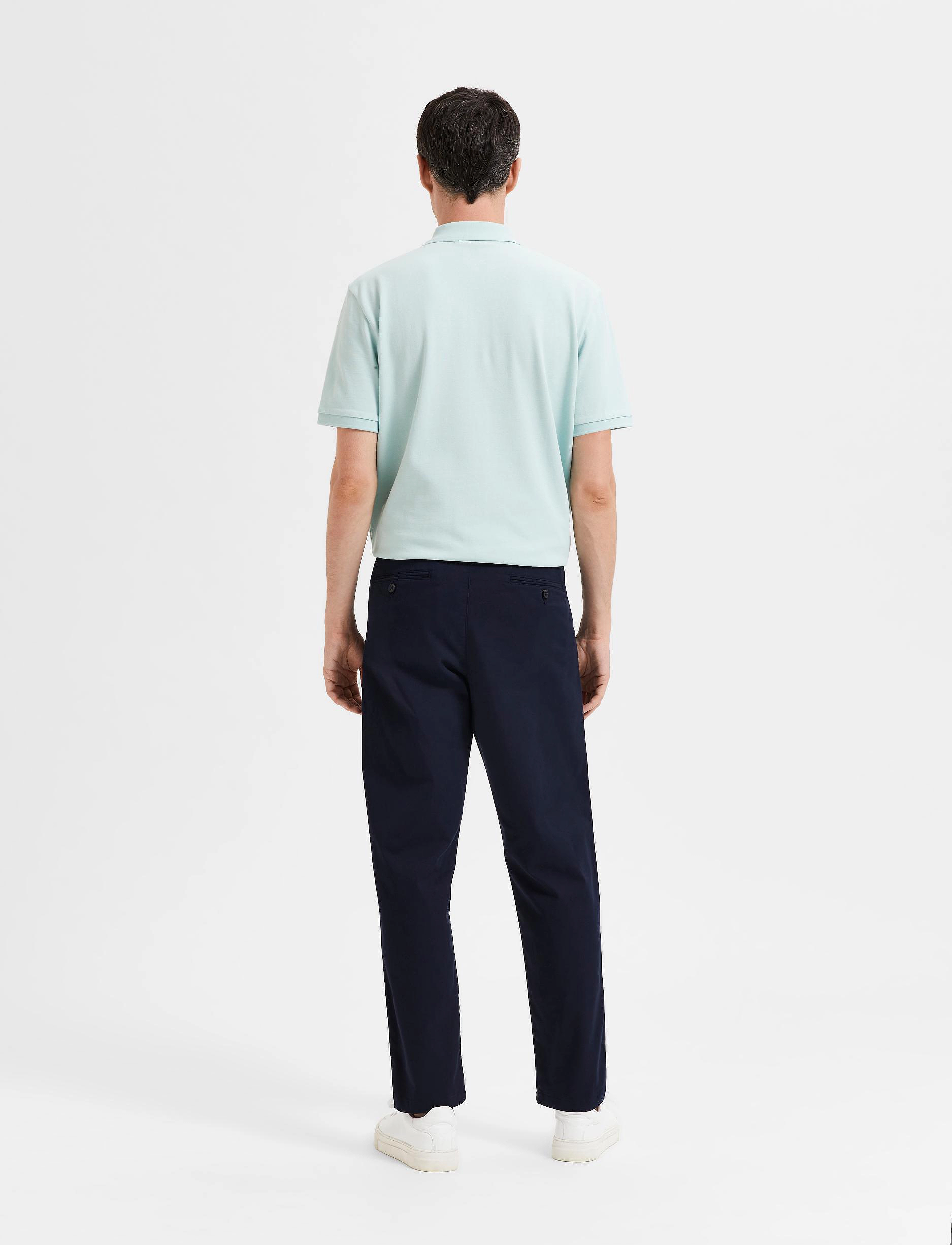 Selected - SLH172-SLIMTAPE-NEW MILES FLEX PANT N - dark sapphire - 3