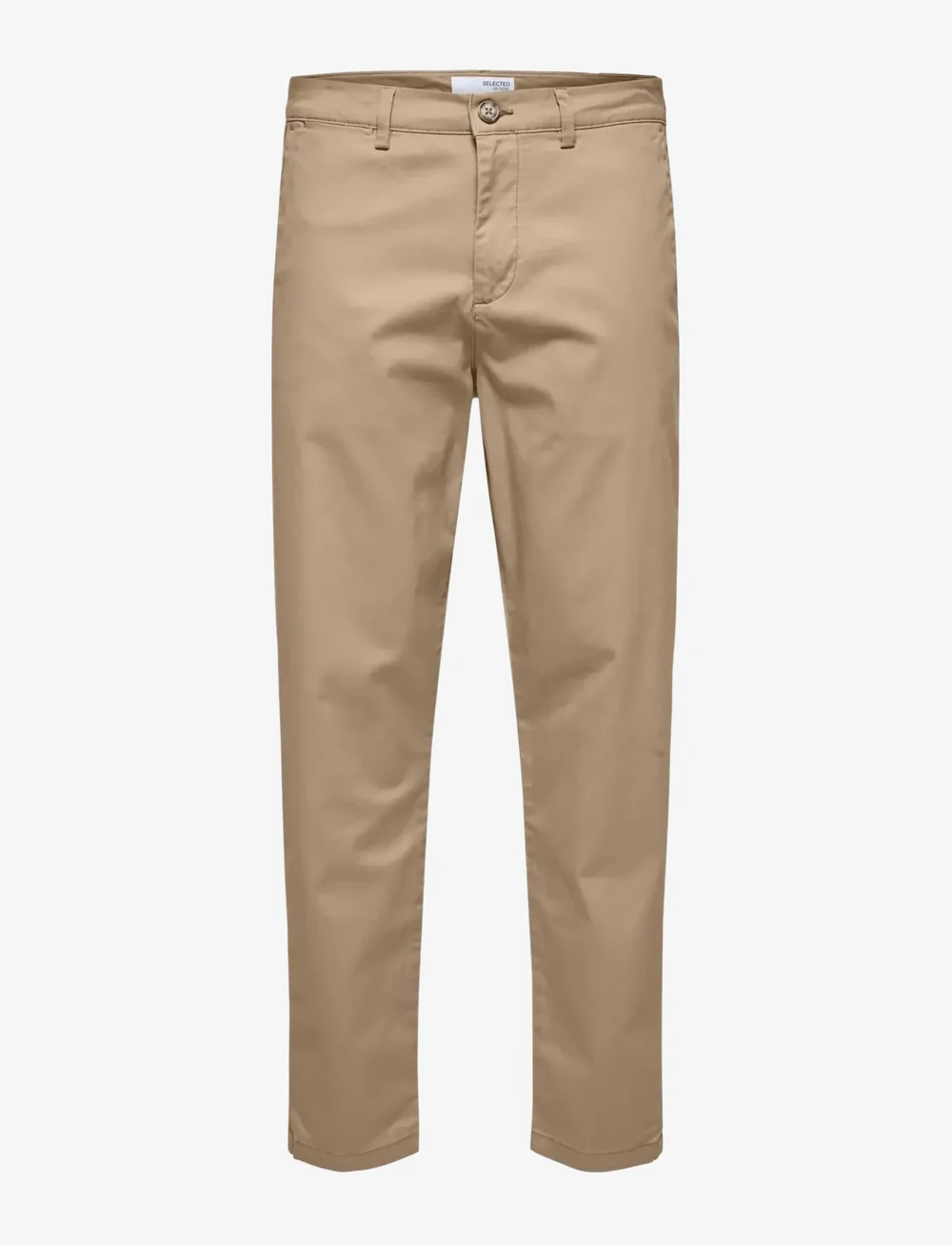 Selected - SLHSLIMTAPE-NEW MILES 172 FLEX PANTS W N - „chino“ stiliaus kelnės - greige - 1