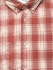Selected Homme - SLHSLIMTHEO SHIRT LS - checkered shirts - baked clay - 2