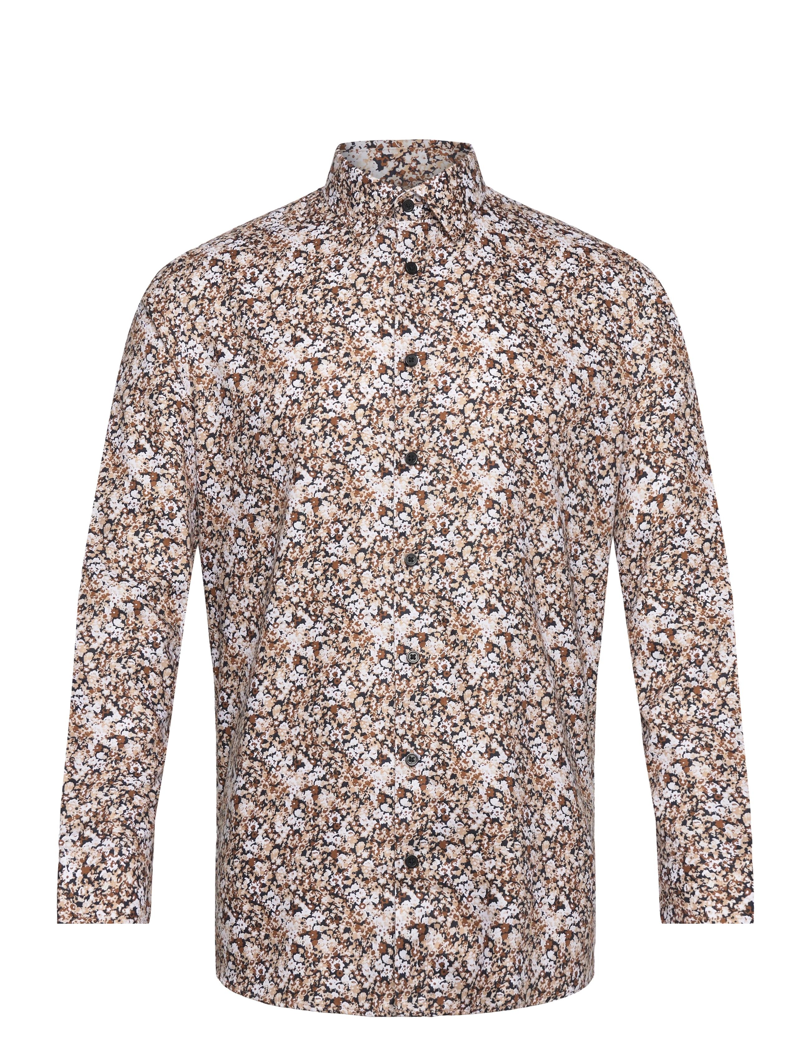 Selected - SLHSLIM-ETHAN SHIRT LS AOP NOOS - dark sapphire - 1