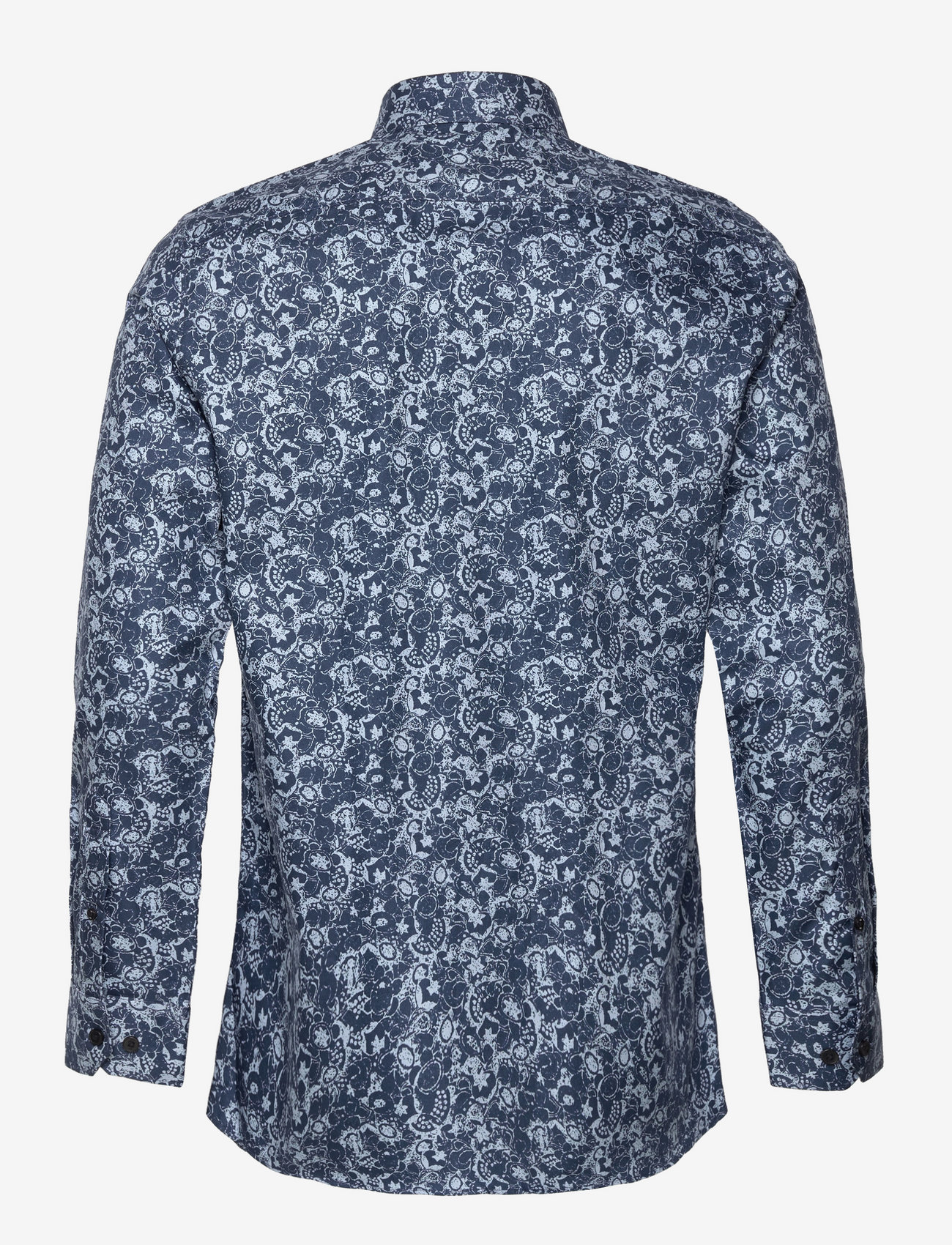 Selected - SLHSLIM-ETHAN SHIRT LS AOP NOOS - mønstrede skjorter - moonlit ocean - 2