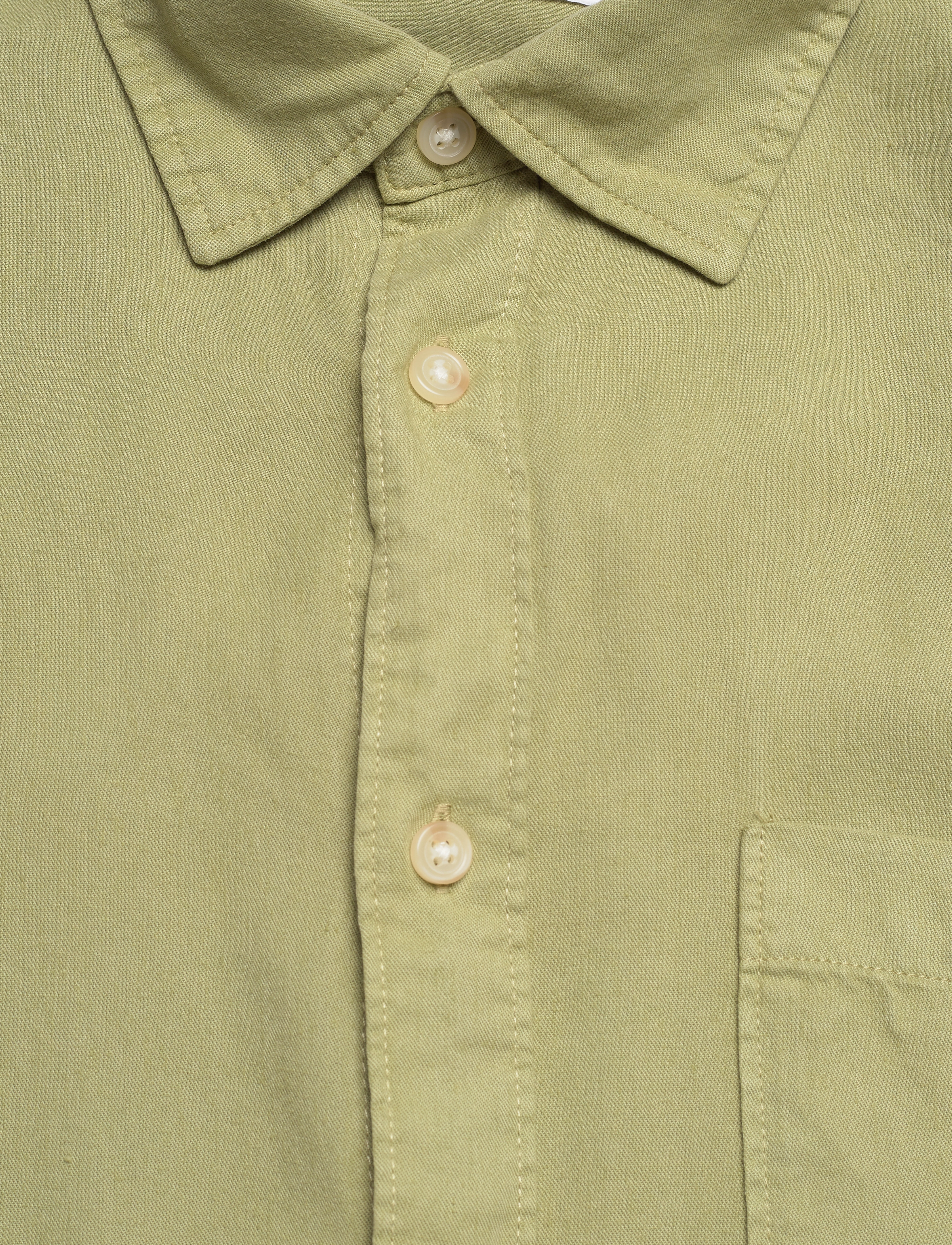 Selected Homme - SLHREGPASTEL-LINEN SHIRT LS W - mosstone - 2