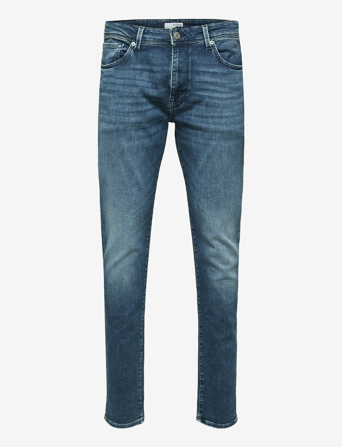 Selected Homme Slh175 slimleon 31601 M.blue Soft Noos Slim jeans