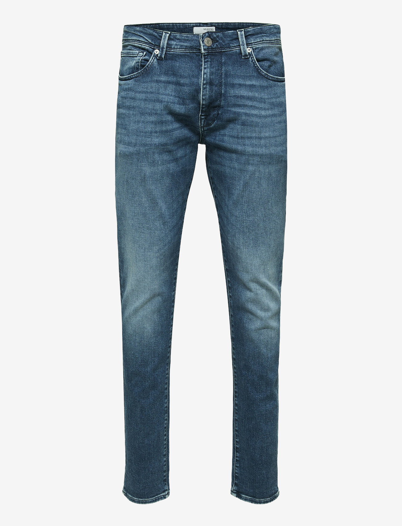 Selected Homme - SLH175-SLIMLEON 31601 M.BLUE SOFT NOOS - slim jeans - medium blue denim - 1