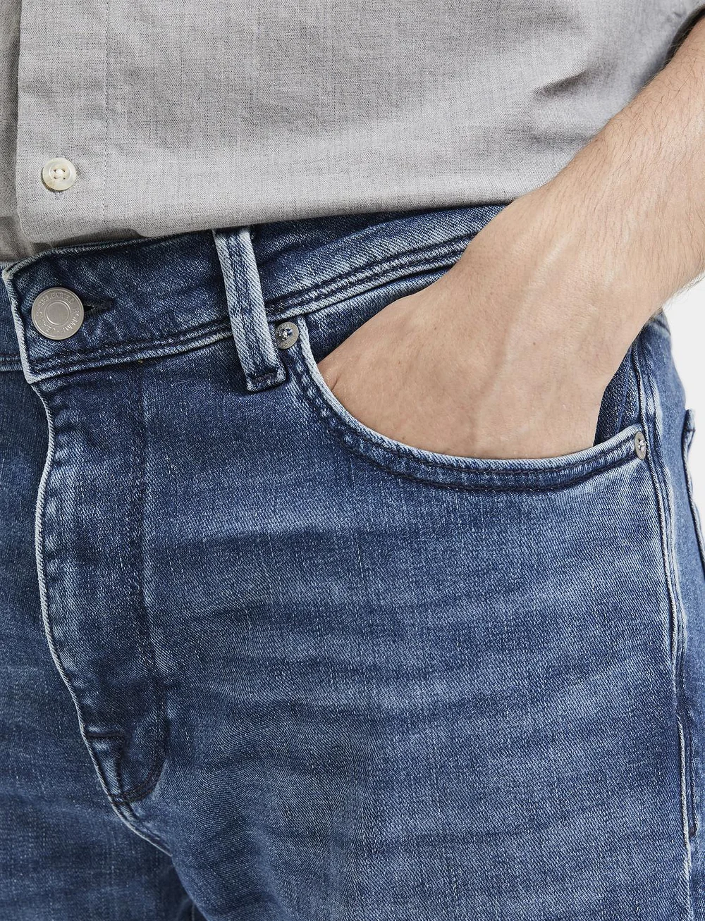 Selected - SLH175-SLIMLEON 31601 M.BLUE SOFT W - slim jeans - medium blue denim - 5