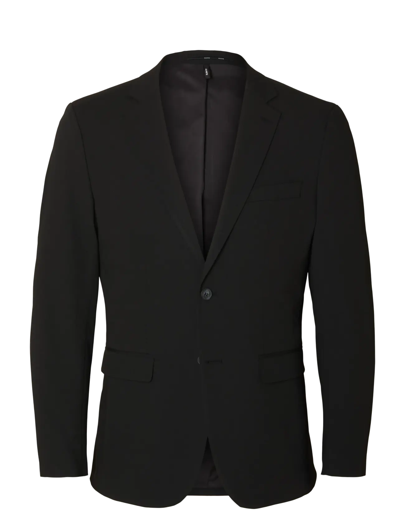 Selected SLHSLIM-LIAM BLZ FLEX NOOS - Riided - BLACK / black