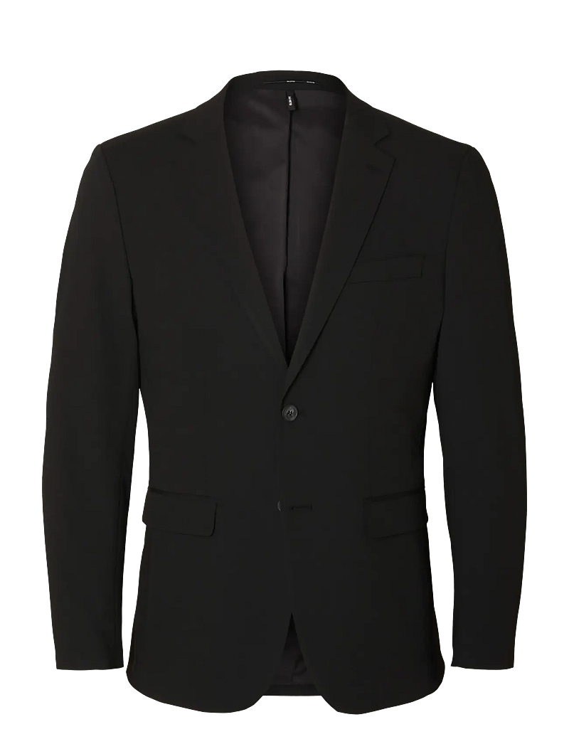 Selected - SLHSLIM-LIAM BLZ FLEX NOOS - marynarki jednorzędowe - black - 1