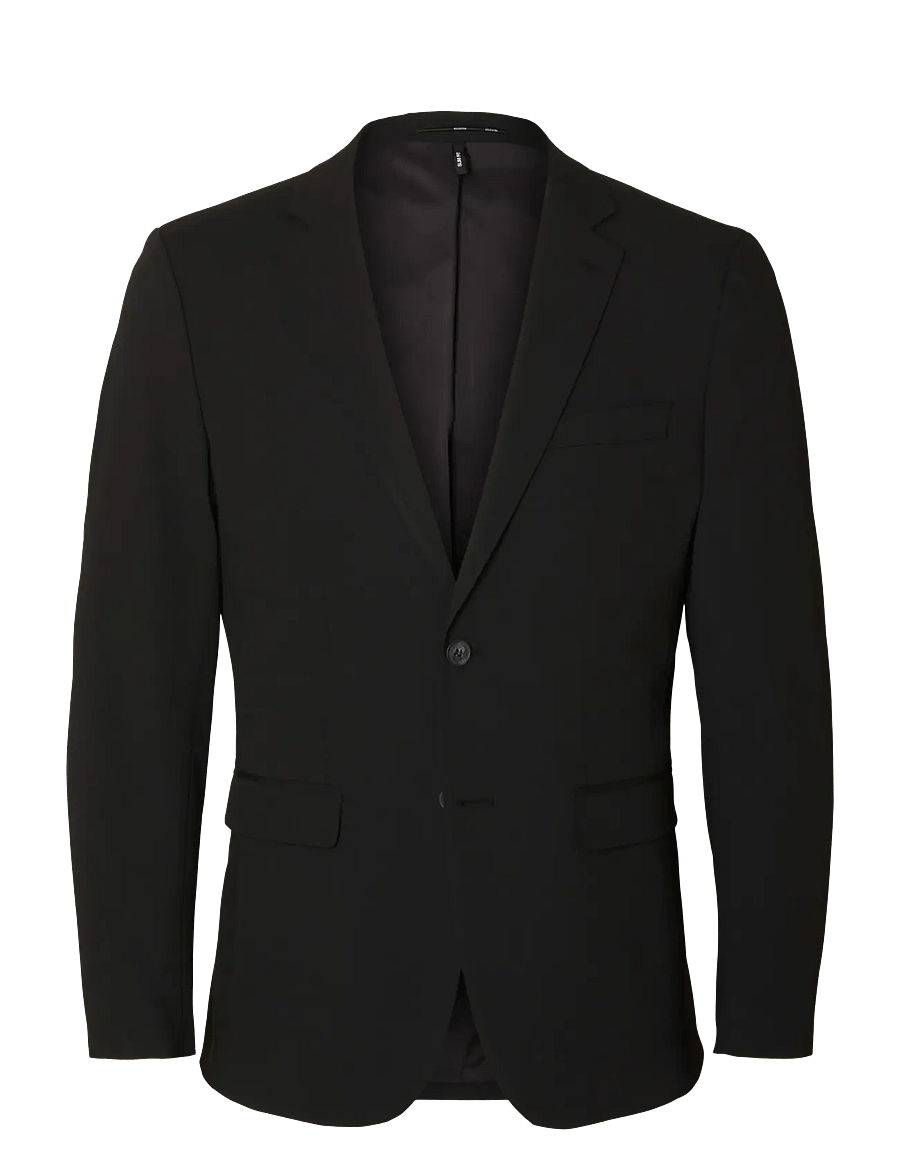 Selected - SLMSLIM-LIAM BLZ FLEX NOOS - enkeltradede blazere - black - 1