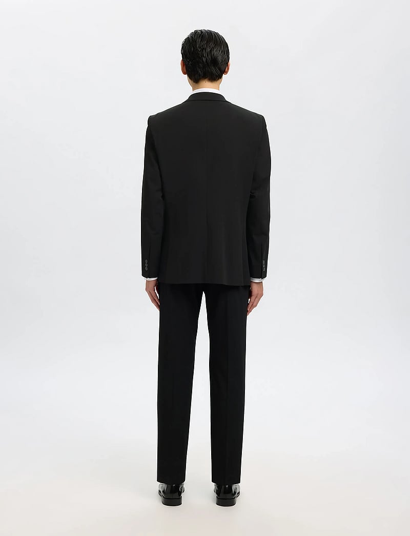 Selected - SLHSLIM-LIAM BLZ FLEX NOOS - einreiher - black - 3