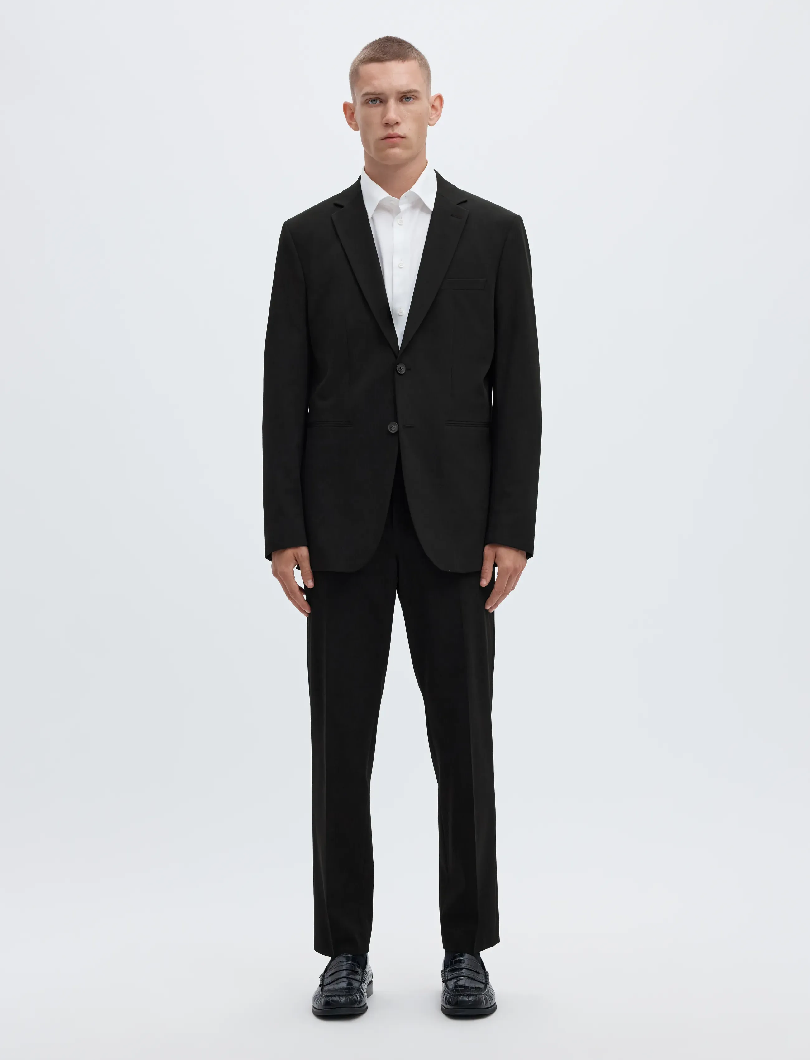 Selected - SLMSLIM-LIAM BLZ FLEX NOOS - Üherealised pintsakud - black - 4