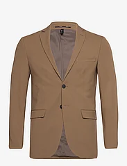 Selected Homme - SLHSLIM-LIAM BLZ FLEX NOOS - double breasted blazers - camel - 0