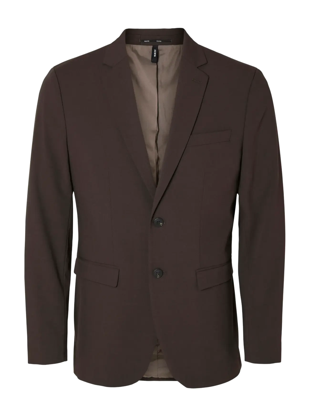 SLHSLIM-LIAM BLZ FLEX NOOS - CHOCOLATE TORTE