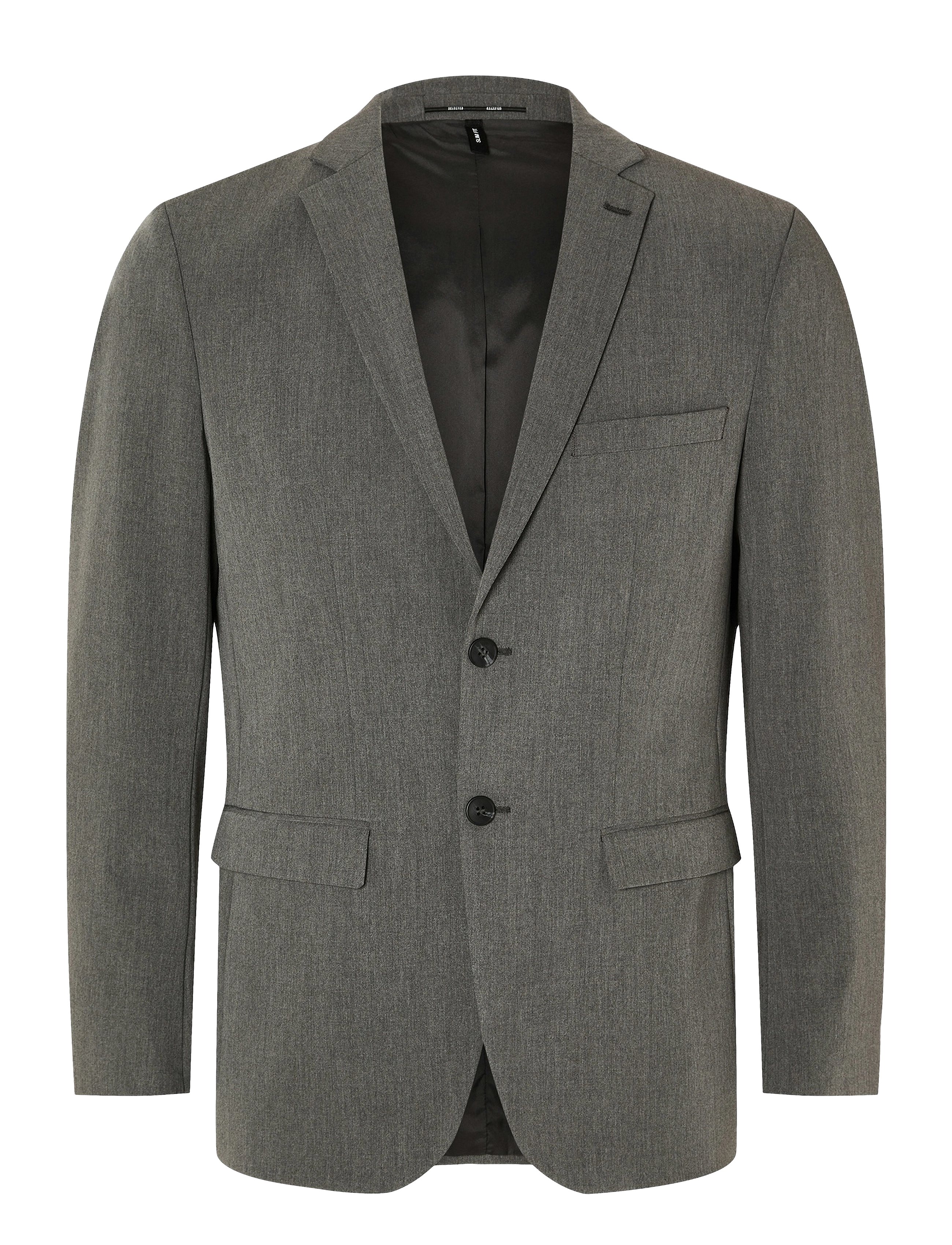 Selected - SLMSLIM-LIAM BLZ FLEX NOOS - enkelknäppta kavajer - medium grey melange - 1