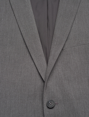 Selected Homme - SLHSLIM-LIAM BLZ FLEX NOOS - dobbeltradede blazere - medium grey melange - 6