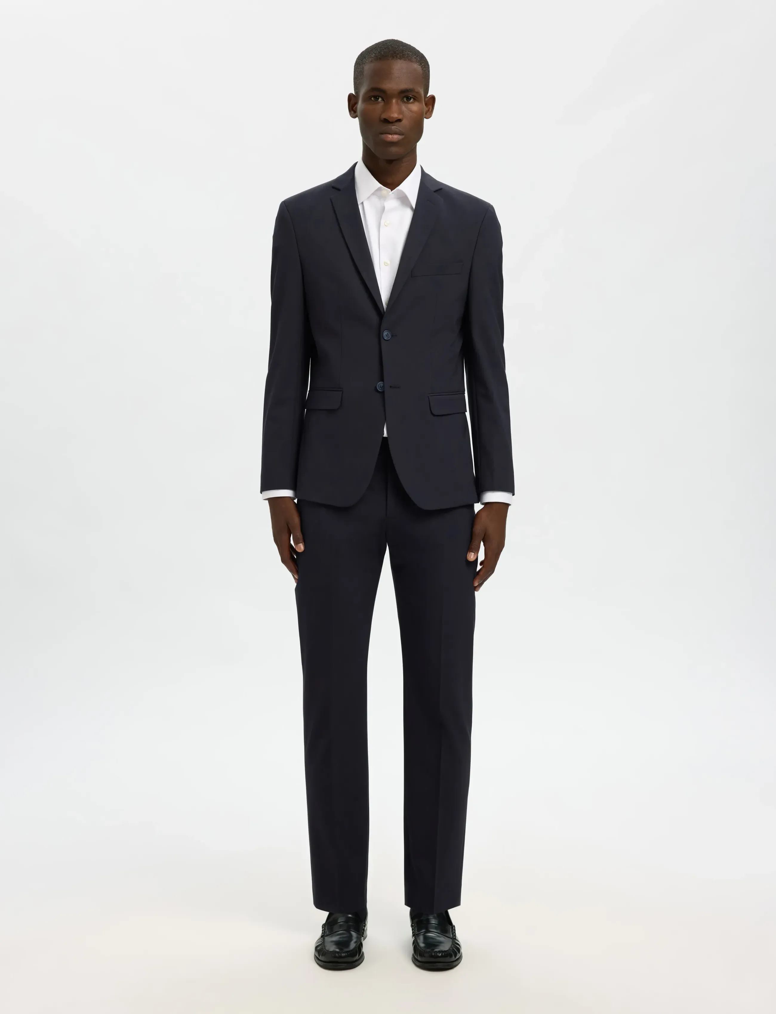 Selected SLMSLIM-LIAM BLZ FLEX NOOS - Anzüge & Sakkos - NAVY BLAZER / navy