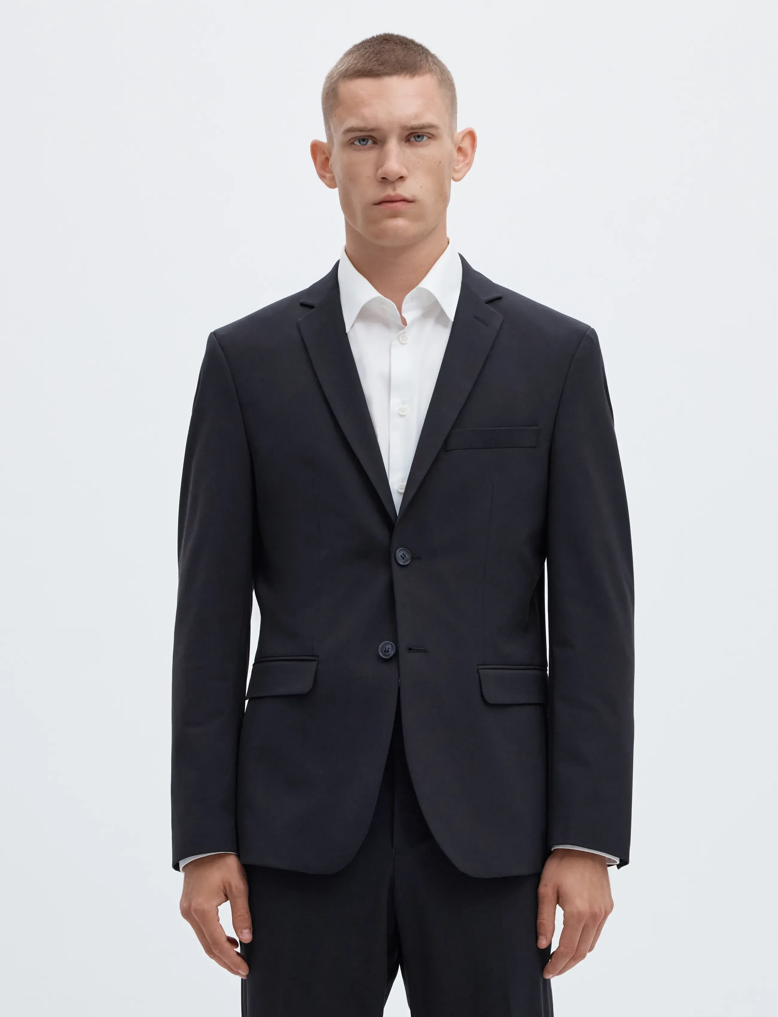Selected SLMSLIM-LIAM BLZ FLEX NOOS - Looks for less - NAVY BLAZER / navy
