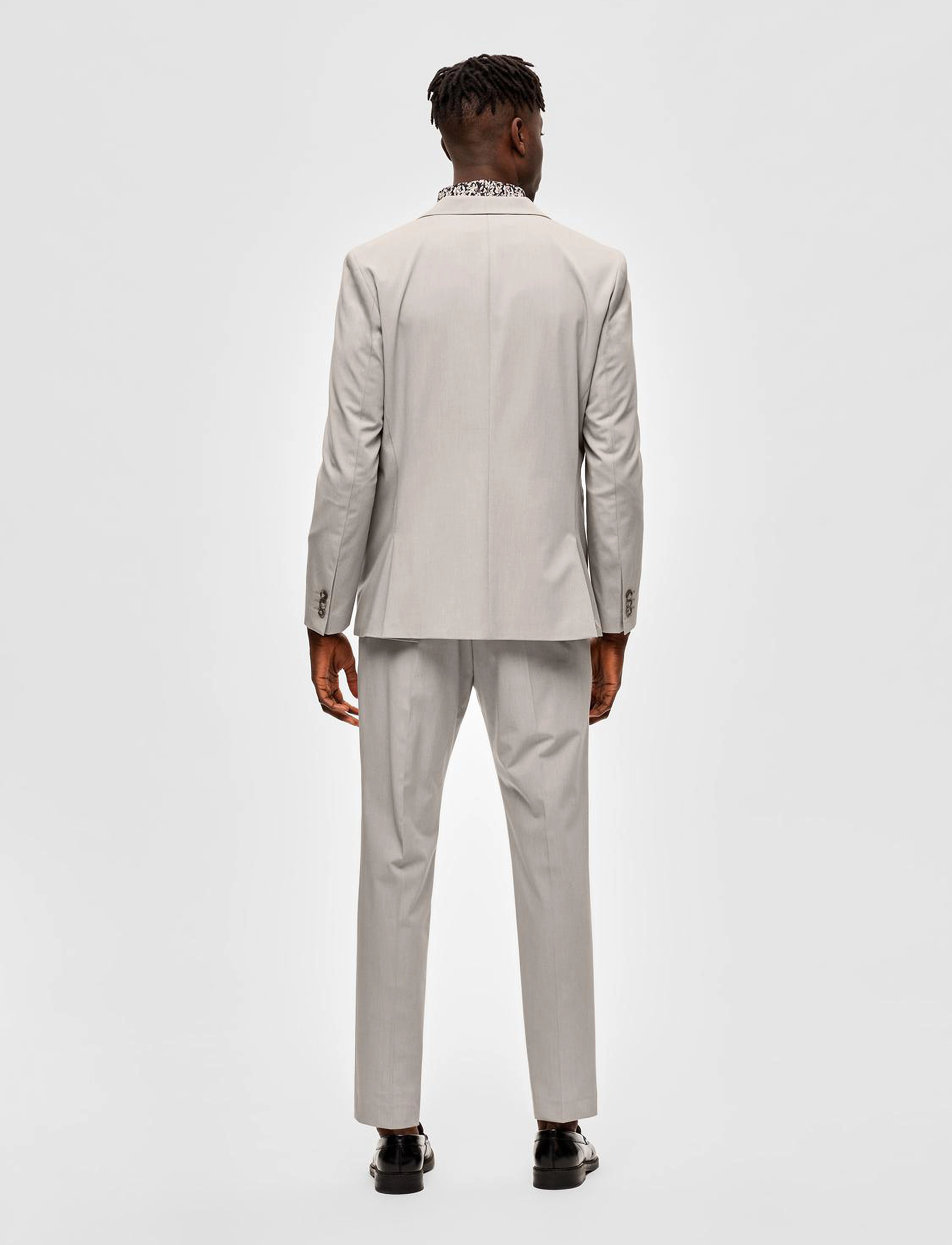 Selected - SLMSLIM-LIAM BLZ FLEX NOOS - enkeltradede blazere - plaza taupe - 3