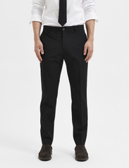Selected Homme - SLHSLIM-LIAM TRS FLEX NOOS - kostiumo kelnės - black - 5
