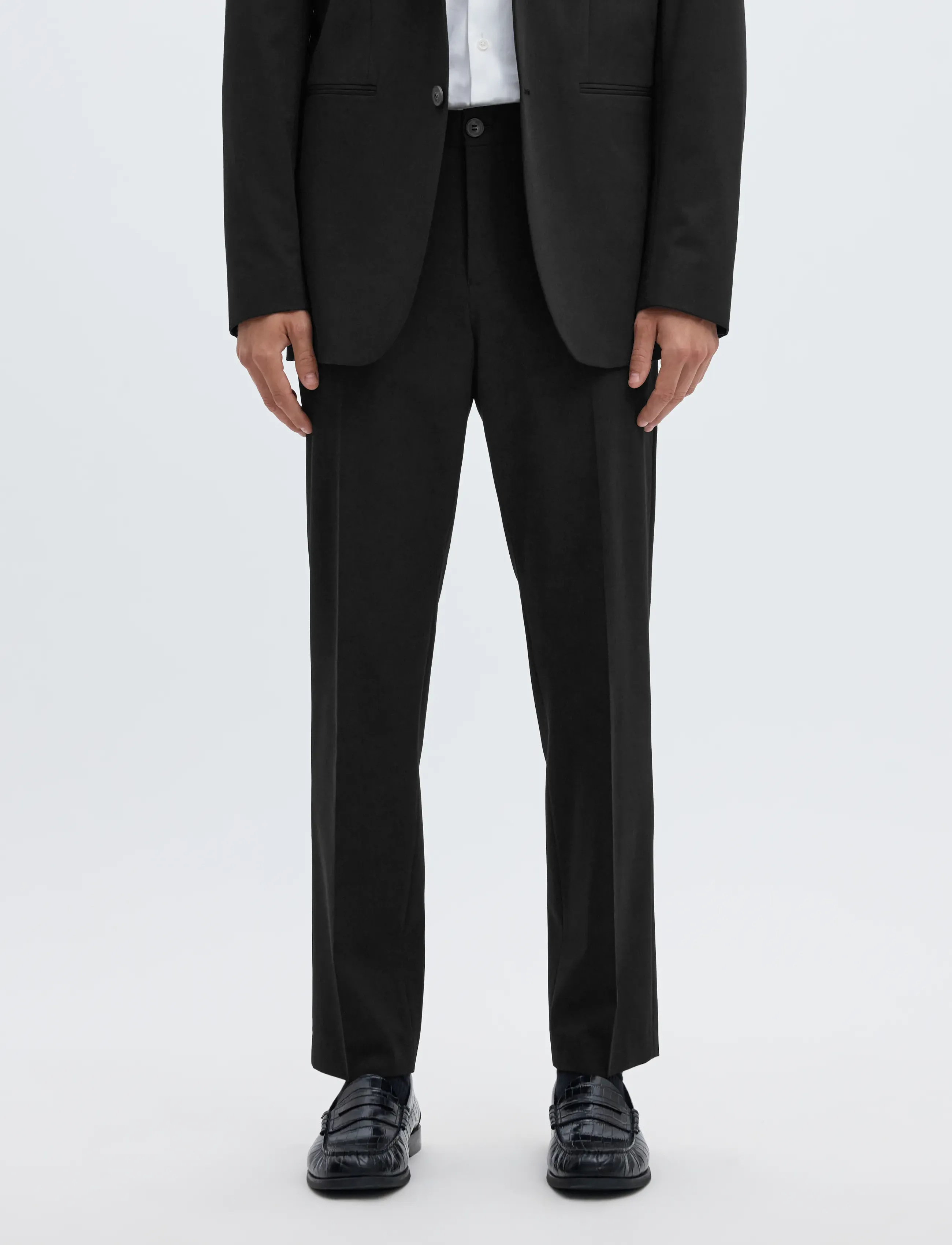 Selected SLMSLIM-LIAM TRS FLEX NOOS - Selected - BLACK / black