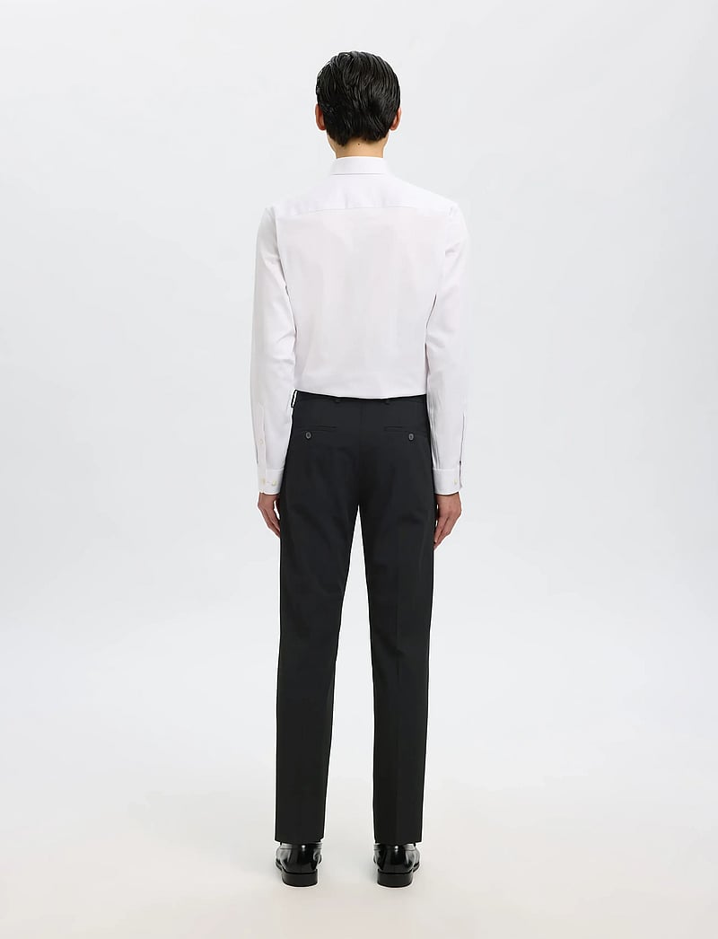 Selected - SLHSLIM-LIAM TRS FLEX NOOS - habitbukser - black - 3