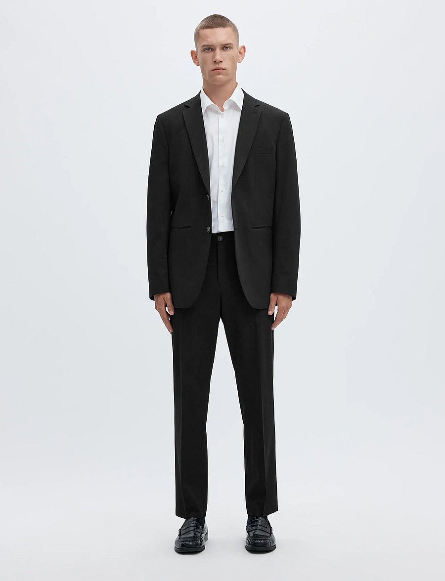 Selected - SLMSLIM-LIAM TRS FLEX NOOS - habitbukser - black - 4
