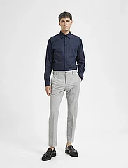 Selected Homme - SLHSLIM-LIAM TRS FLEX NOOS - pantalons - light grey melange - 3