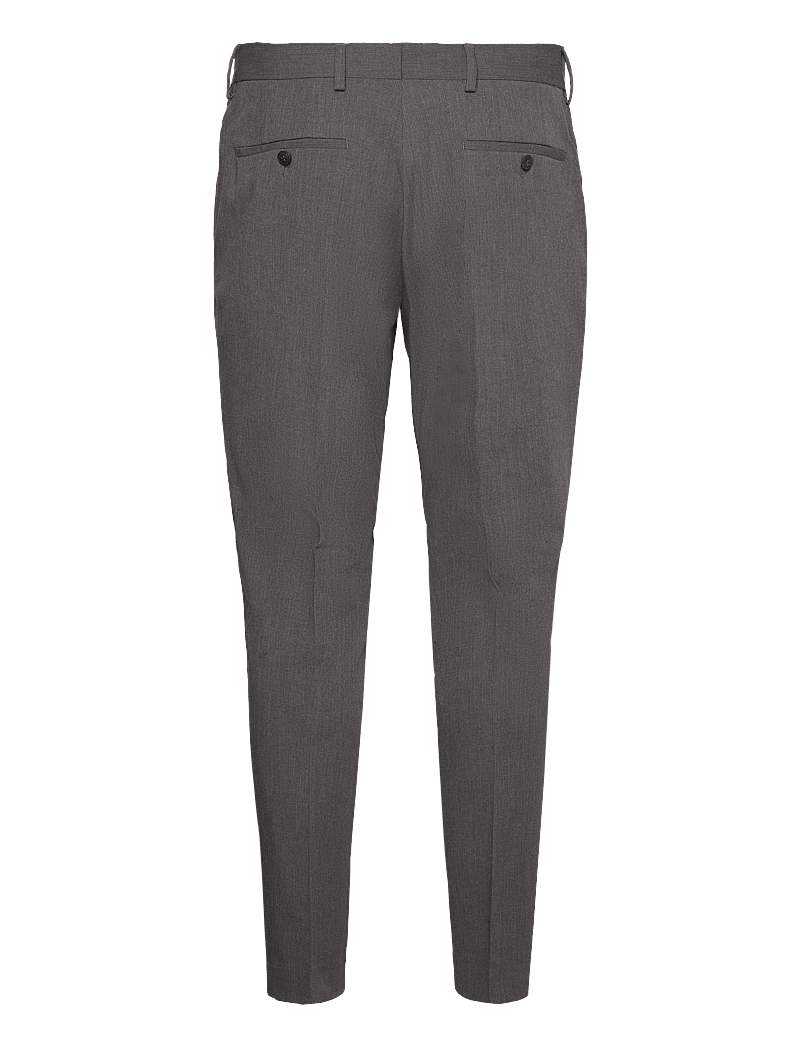 Selected - SLMSLIM-LIAM TRS FLEX NOOS - Ülikonnapüksid - medium grey melange - 2