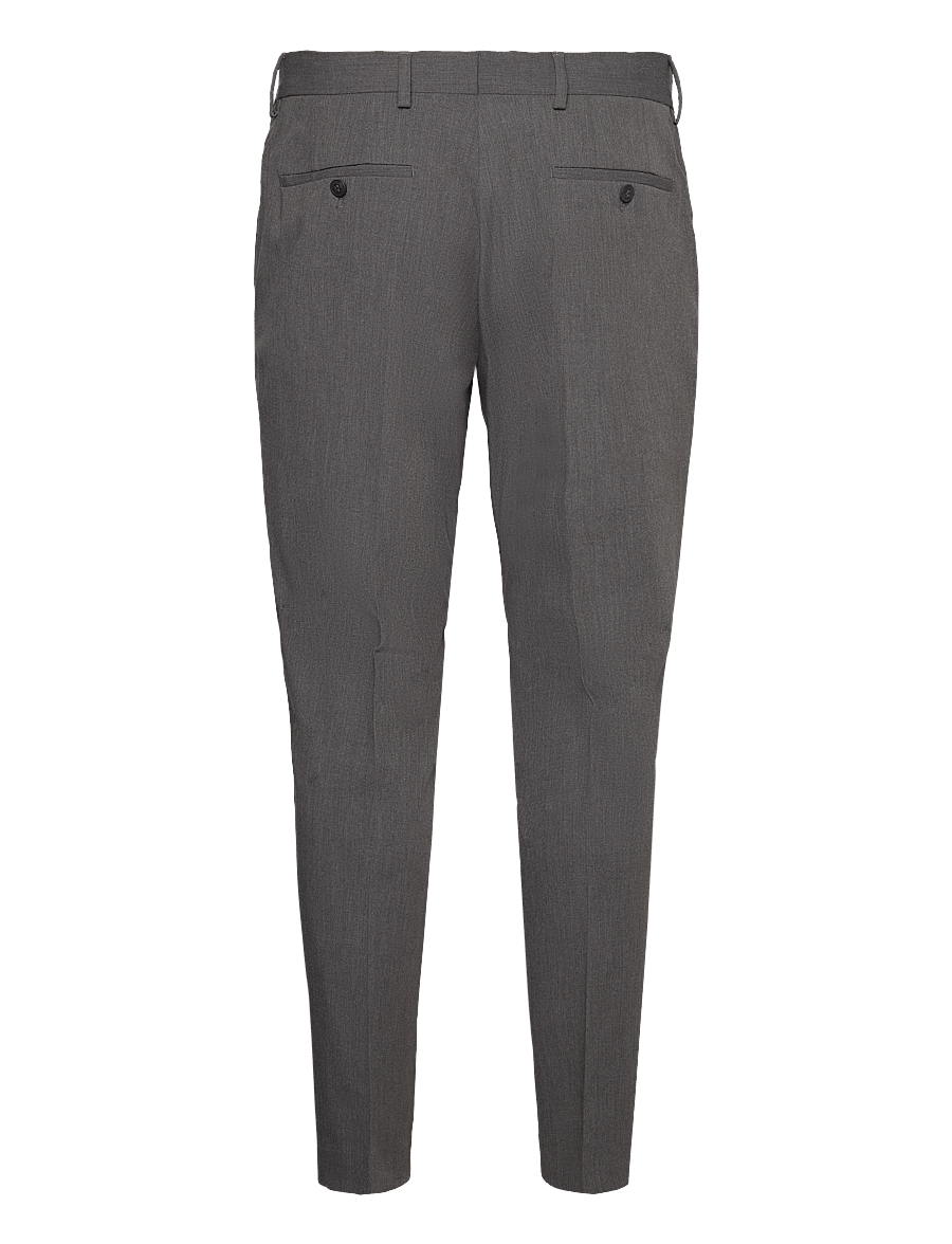 Selected - SLMSLIM-LIAM TRS FLEX NOOS - puvunhousut - medium grey melange - 2