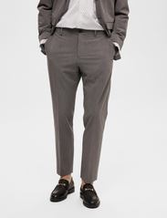 Selected Homme - SLHSLIM-LIAM TRS FLEX NOOS - kostiumo kelnės - medium grey melange - 2