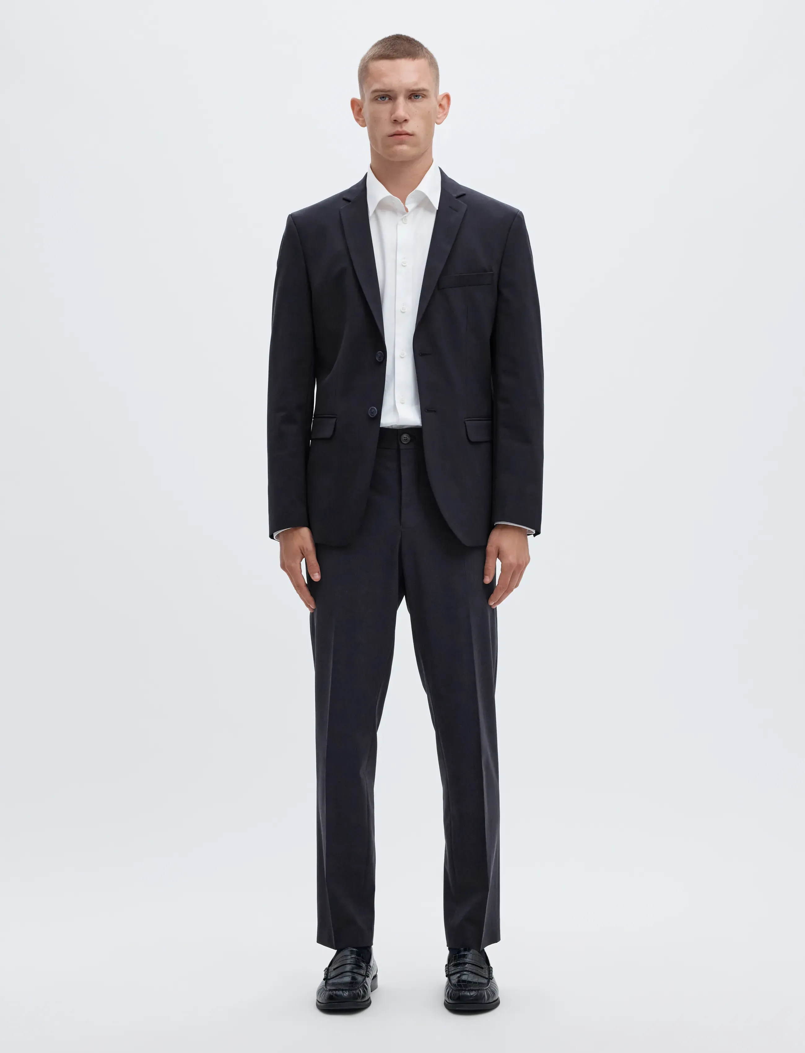 Selected - SLMSLIM-LIAM TRS FLEX NOOS - habitbukser - navy blazer - 4