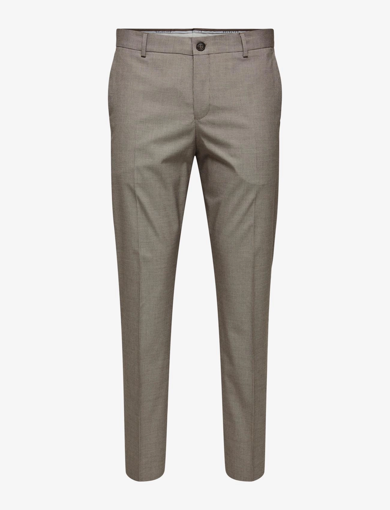 Selected Homme - SLHSLIM-LIAM BRWN HOUNDS TRS FLEX B NOOS - brownie - 1