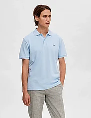 Selected Homme - SLHDANTE SS POLO NOOS - lowest prices - cashmere blue - 2