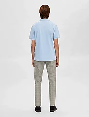 Selected Homme - SLHDANTE SS POLO NOOS - lowest prices - cashmere blue - 3