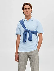 Selected Homme - SLHDANTE SS POLO NOOS - lowest prices - cashmere blue - 5