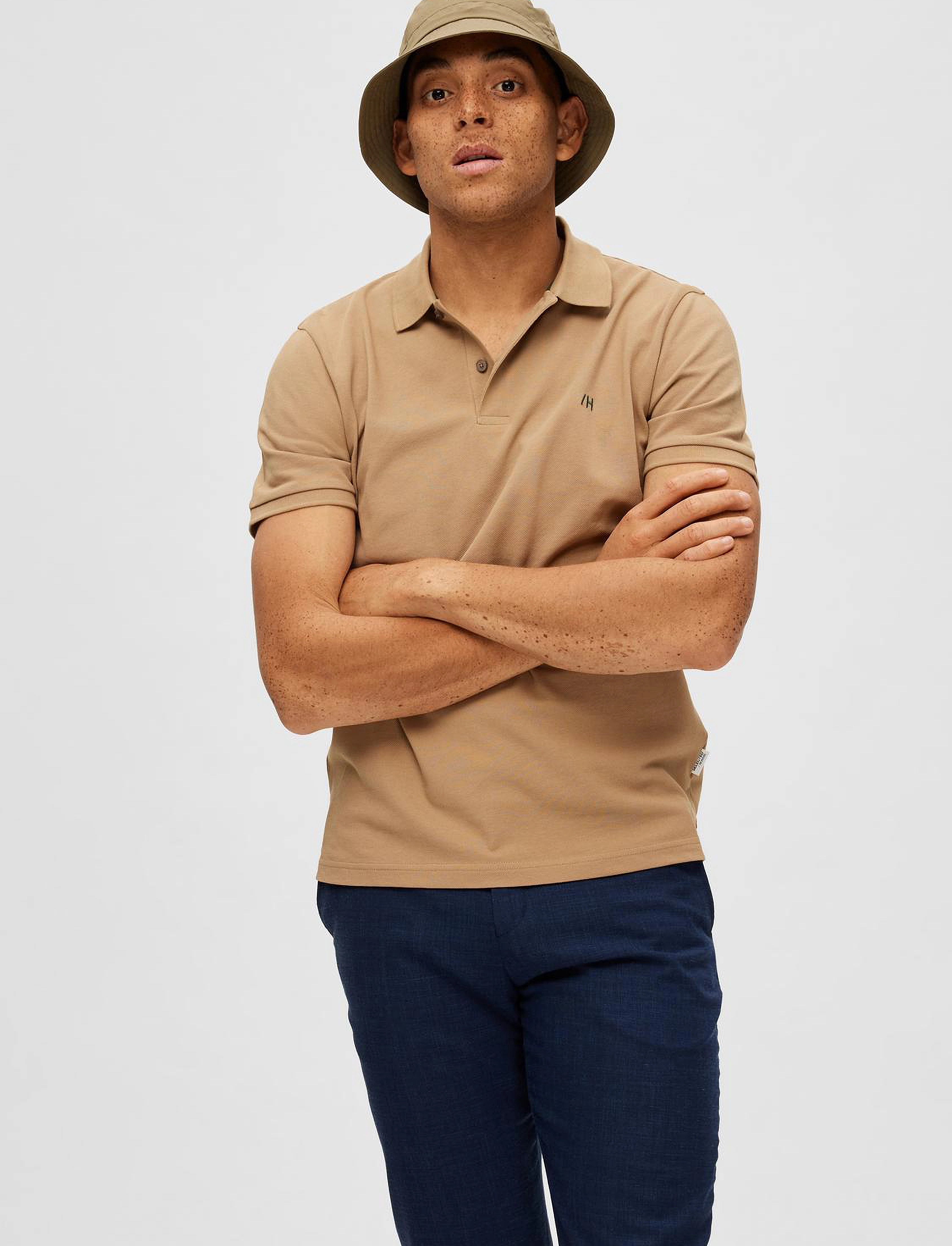 Selected - SLHDANTE SS POLO NOOS - kurzärmelig - kelp - 4