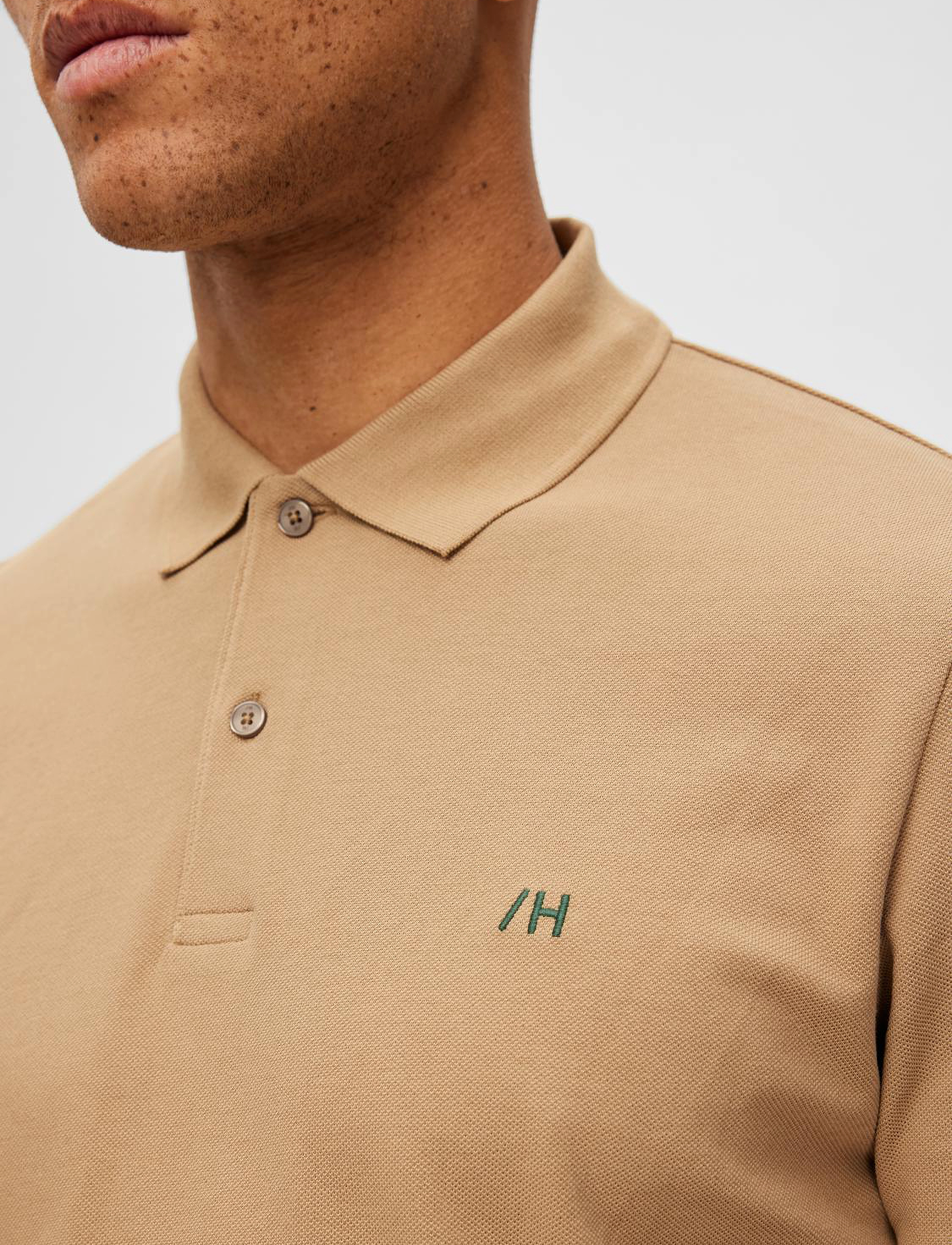 Selected - SLHDANTE SS POLO NOOS - kurzärmelig - kelp - 5