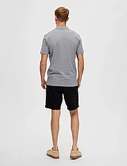 Selected Homme - SLHDANTE SS POLO NOOS - lowest prices - medium grey melange - 3