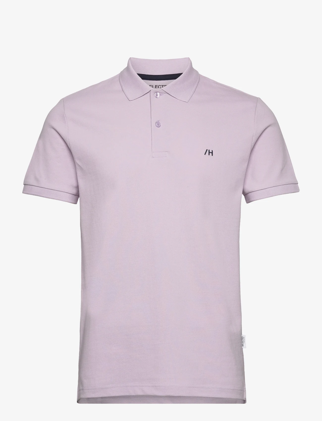 Selected Homme - SLHDANTE SS POLO NOOS - najniższe ceny - orchid petal - 0
