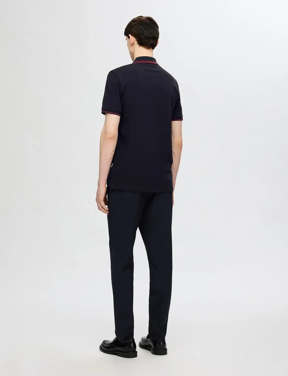 Selected - SLHDANTE SPORT SS POLO NOOS - lühikeste varrukatega polod - black - 3