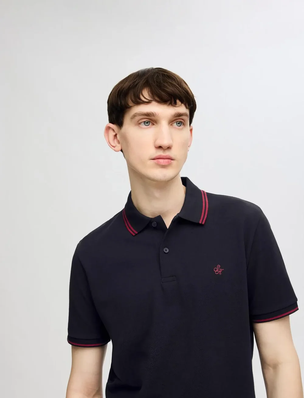 Selected - SLHDANTE SPORT SS POLO NOOS - lühikeste varrukatega polod - black - 5