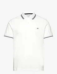 Selected Homme - SLHDANTE SPORT SS POLO NOOS - polo shirts - bright white - 0
