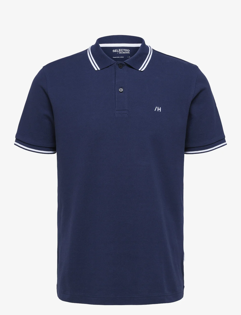Selected - SLHDANTE SPORT SS POLO NOOS - lühikeste varrukatega polod - navy blazer - 1
