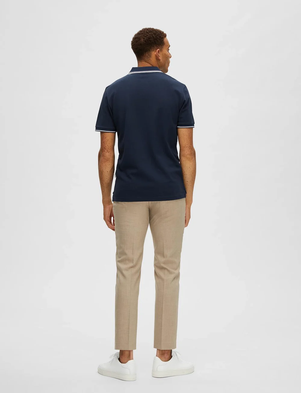 Selected - SLHDANTE SPORT SS POLO NOOS - lühikeste varrukatega polod - navy blazer - 3