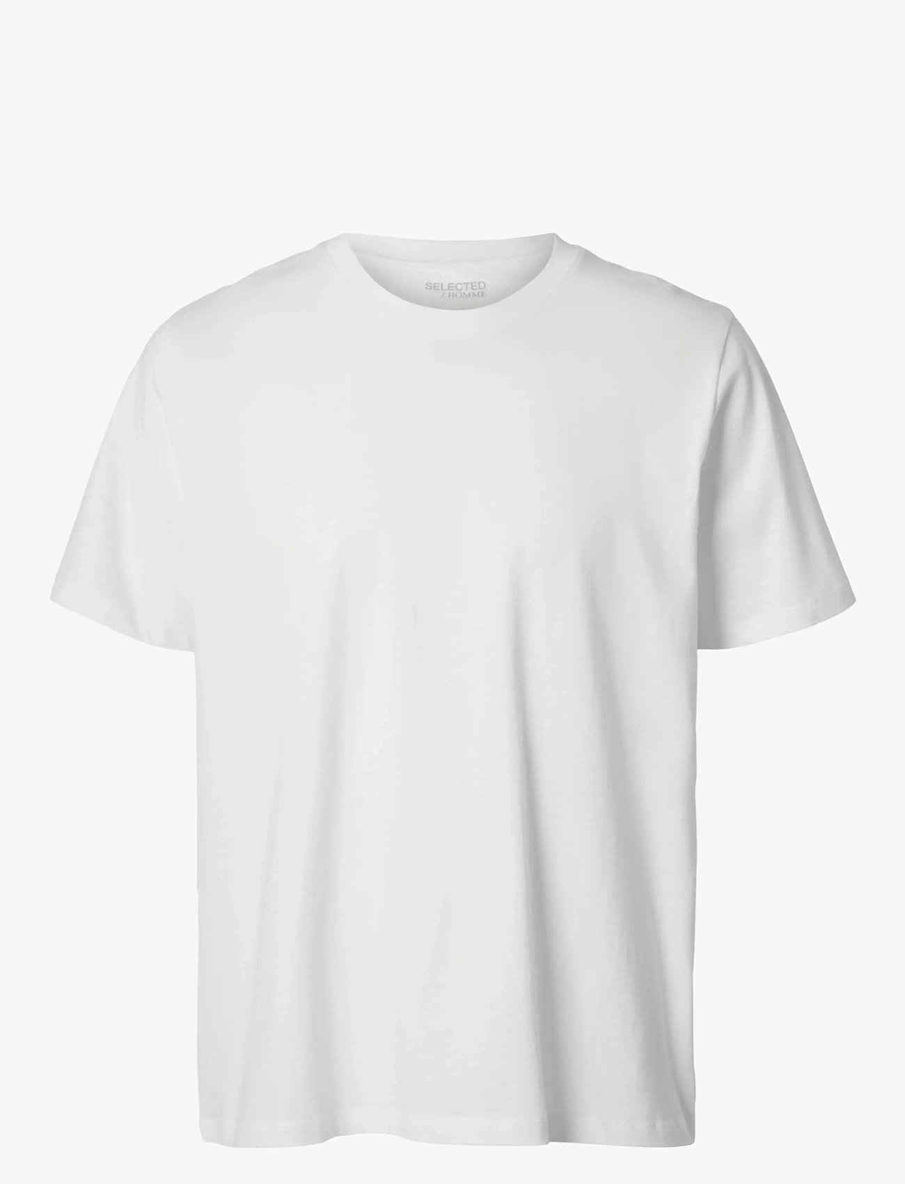 Selected - SLMASPEN SS O-NECK TEE NOOS - t-shirts à manches courtes - bright white - 1