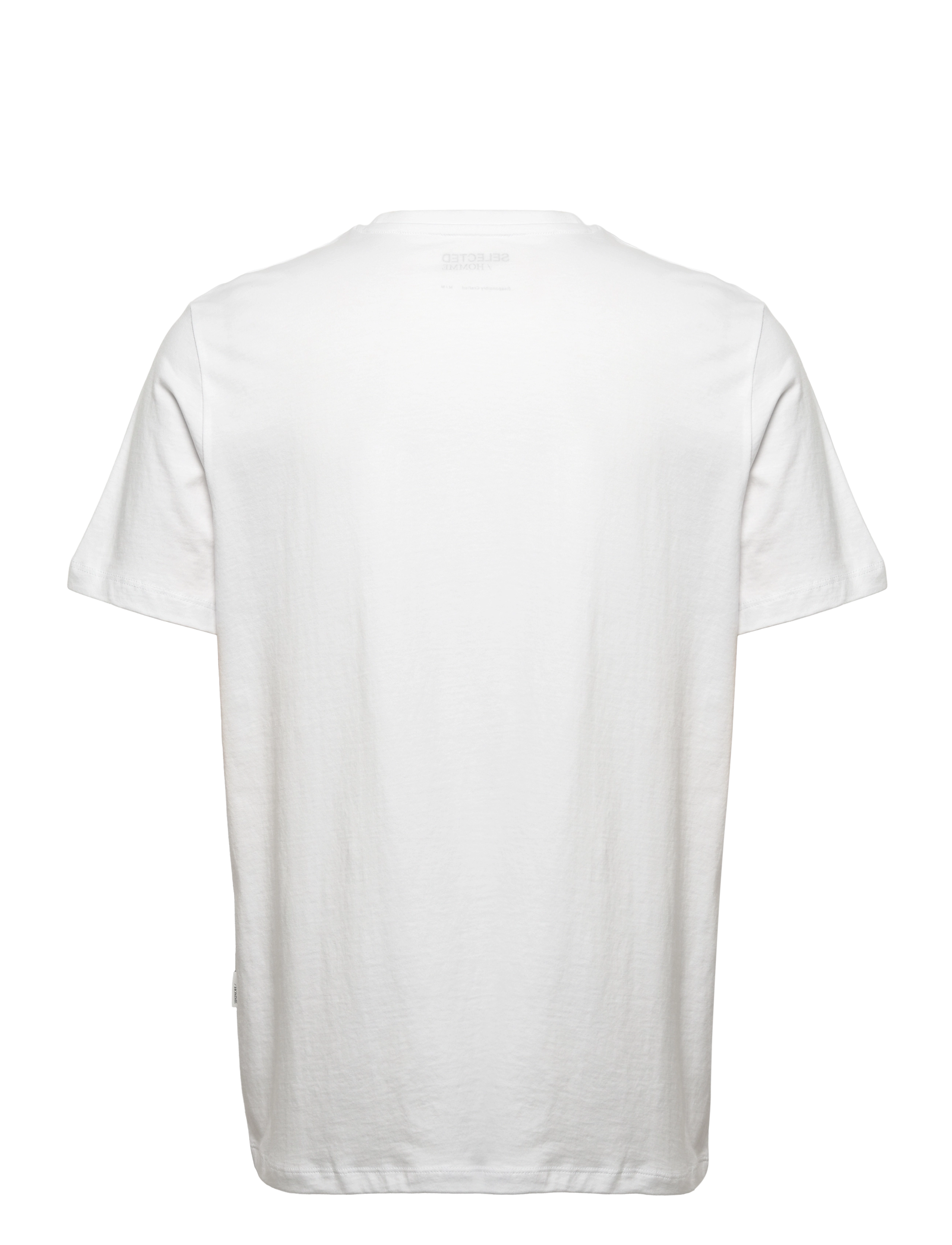Selected - SLMASPEN SS O-NECK TEE NOOS - krótki rękaw - bright white - 2