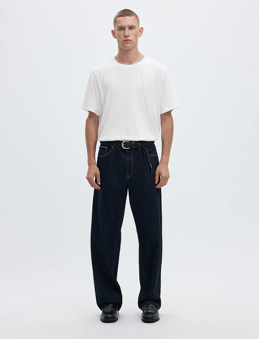 Selected - SLMASPEN SS O-NECK TEE NOOS - kurzärmelige t-shirts - bright white - 4